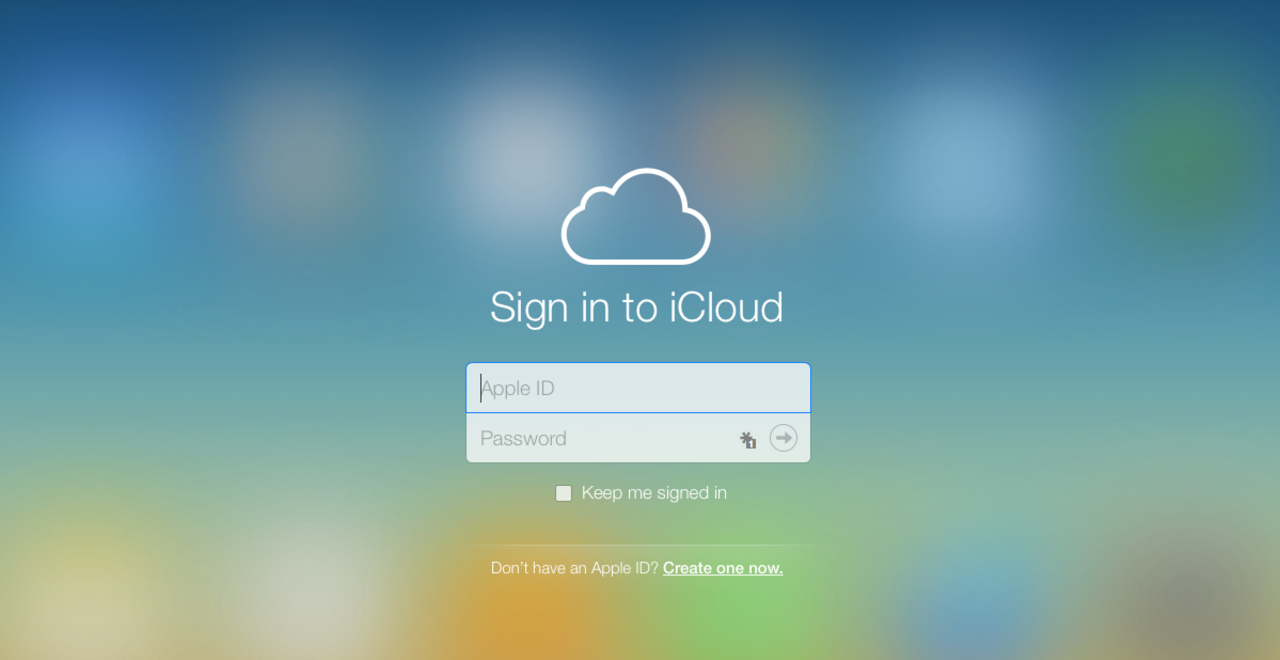 icloud вход в учетную запись фото облако