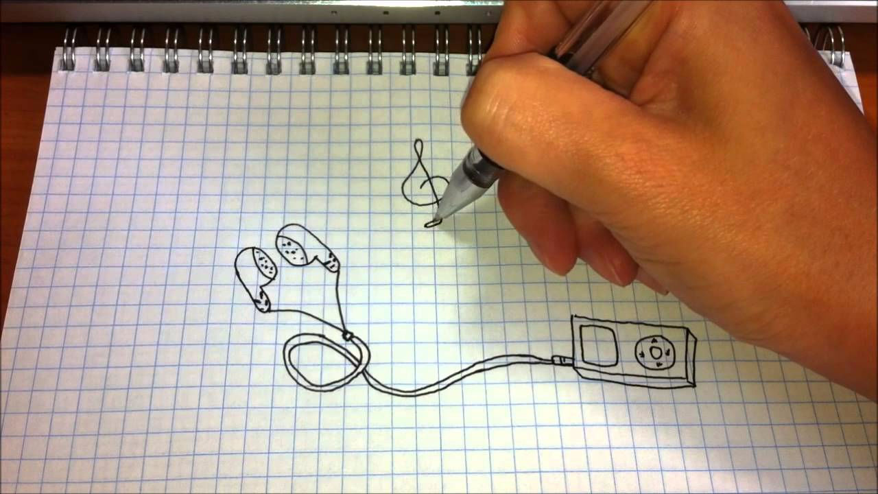Несложный рисунок видео Несложный рисунок видео