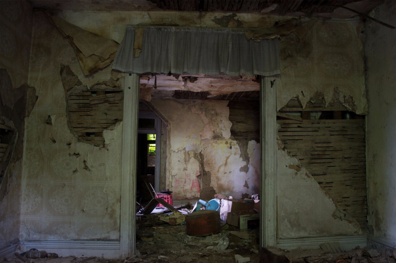 Заброшенные дома в Кызыле с призраками