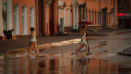 Синоптики обещают в Кузбассе жару и град 