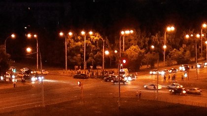 В Кемерово столкнулись Chevrolet и Mazda, пострадали люди