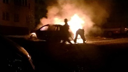 В Кемерове взорвался автомобиль