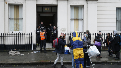 В Лондоне сквоттеров выгнали из особняка российского миллиардера