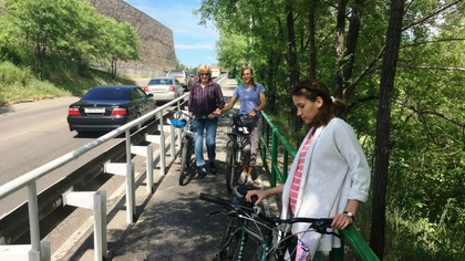 Исторический велосипедный маршрут заработал в Новокузнецке
