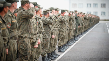  Более сотни военнослужащих приняли военную присягу в Кемеровской области