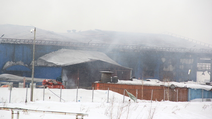 Мусороперерабатывающий завод в Новокузнецке горел на площади 600 кв. м