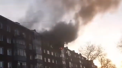 Стали известны подробности серьезного пожара в прокопьевской многоэтажке