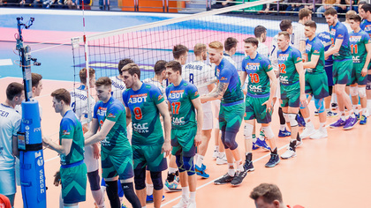 Волейболисты Кузбасса вошли в тройку лидеров Чемпионата России