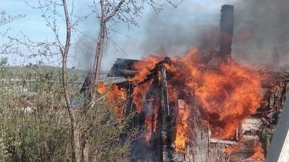 Пожар произошел в кузбасском лесничестве