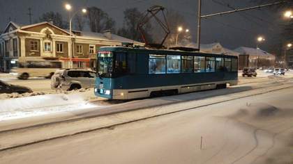 Кемеровские трамваи встали в час пик