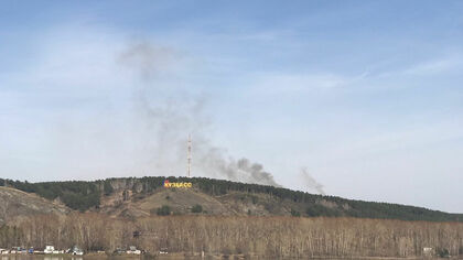Два очага возгорания образовались рядом с Сосновым бором в Кемерове