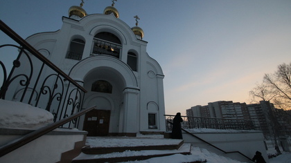 Православная церковь 19 века сгорела в Томской области