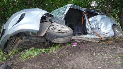 Три человека пострадали в ДТП с дорогой иномаркой под Новокузнецком