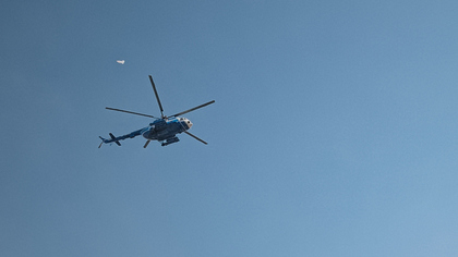 Вертолет с туристами из Таштагола жестко приземлился в Хакасии