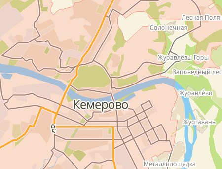 Карта журавлево кемерово