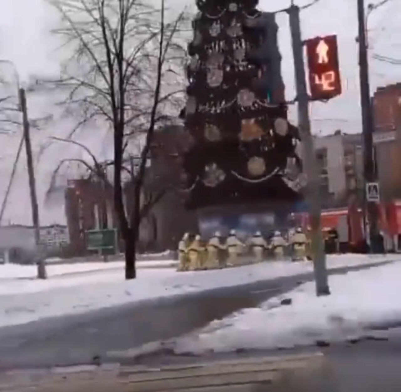 Видео Новогодний Снег Видео Новогодний Снег