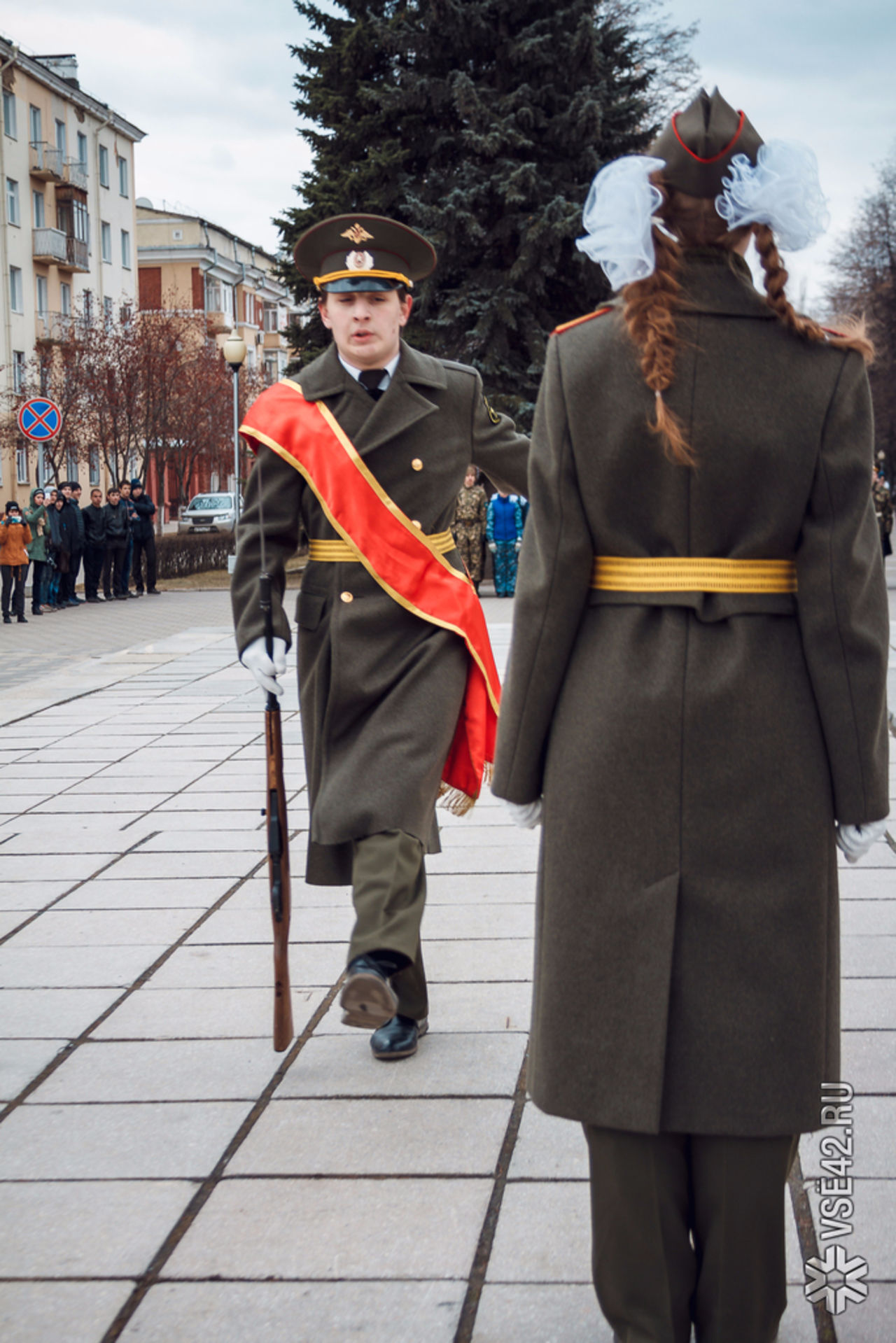 Фото часового на посту