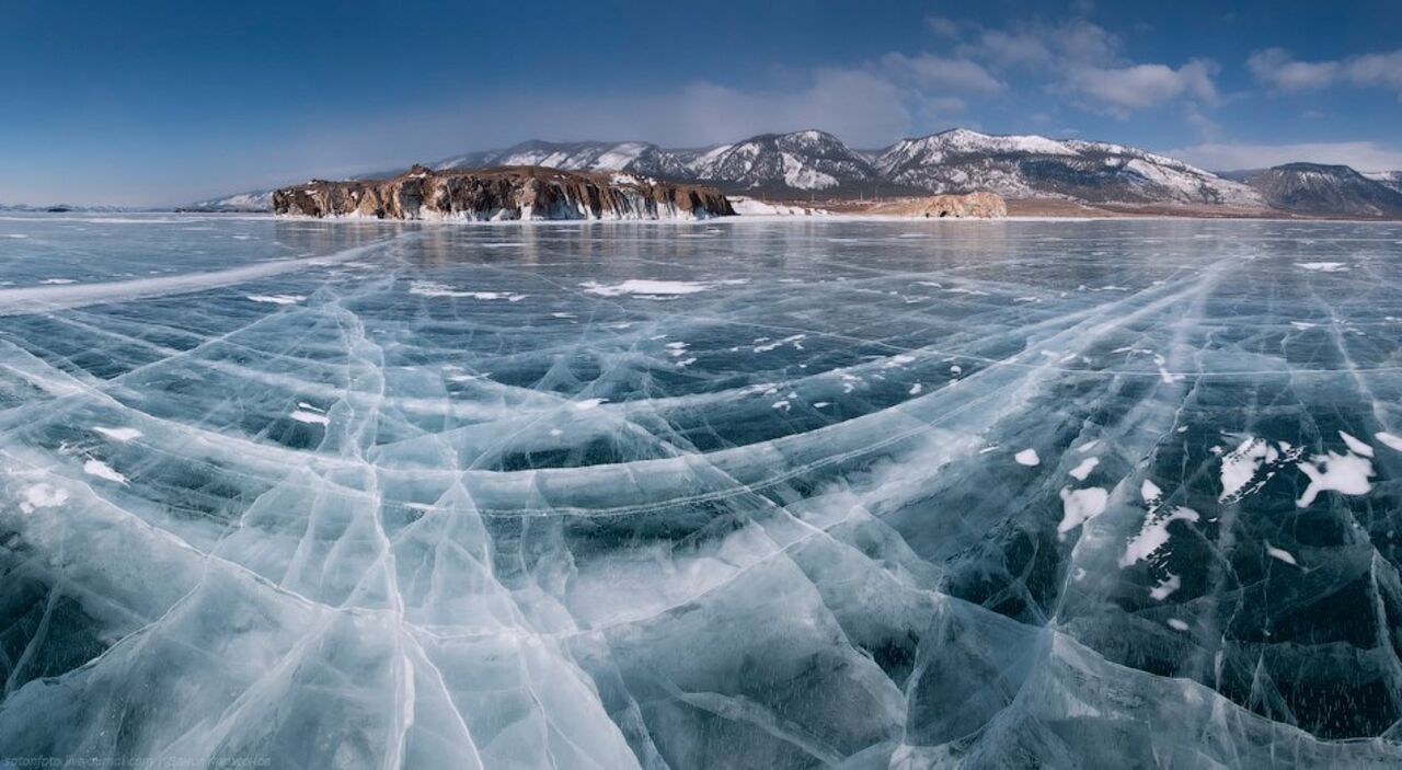 Зимний байкал красивое фото