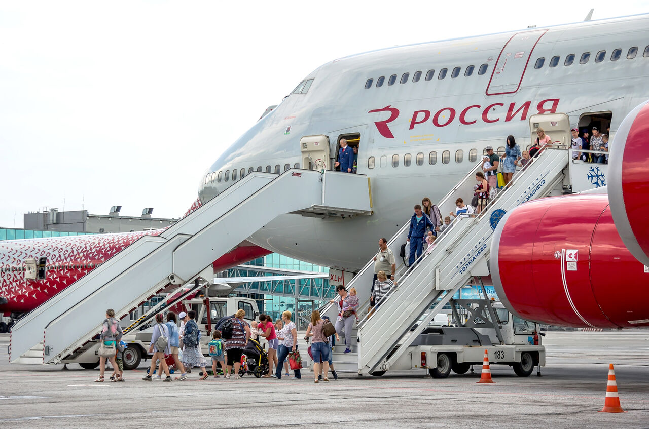 Боинг 747 в Сочи