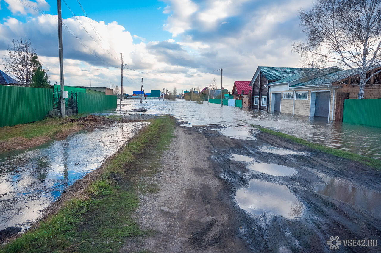 Более 70 домов попали в зону возможного подтопления в кузбасском городе /  VSE42.RU - информационный сайт Кузбасса.