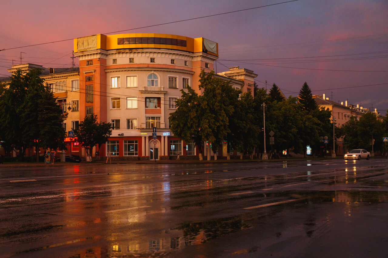 Центр города Кемерово улица