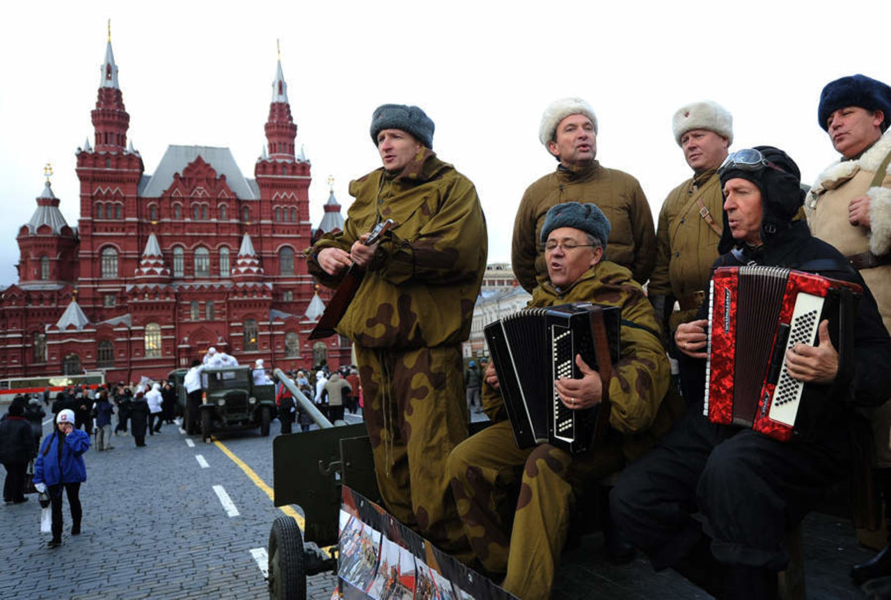 История парадов россии
