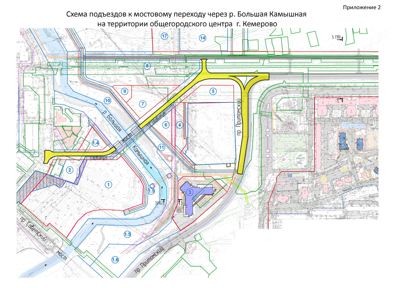 Обход кемерово схема