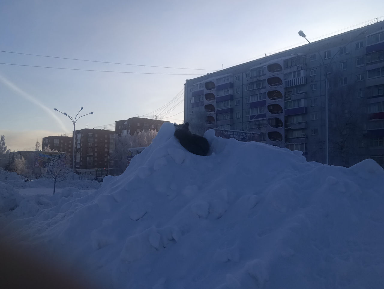 Церковь в Прокопьевске зимой