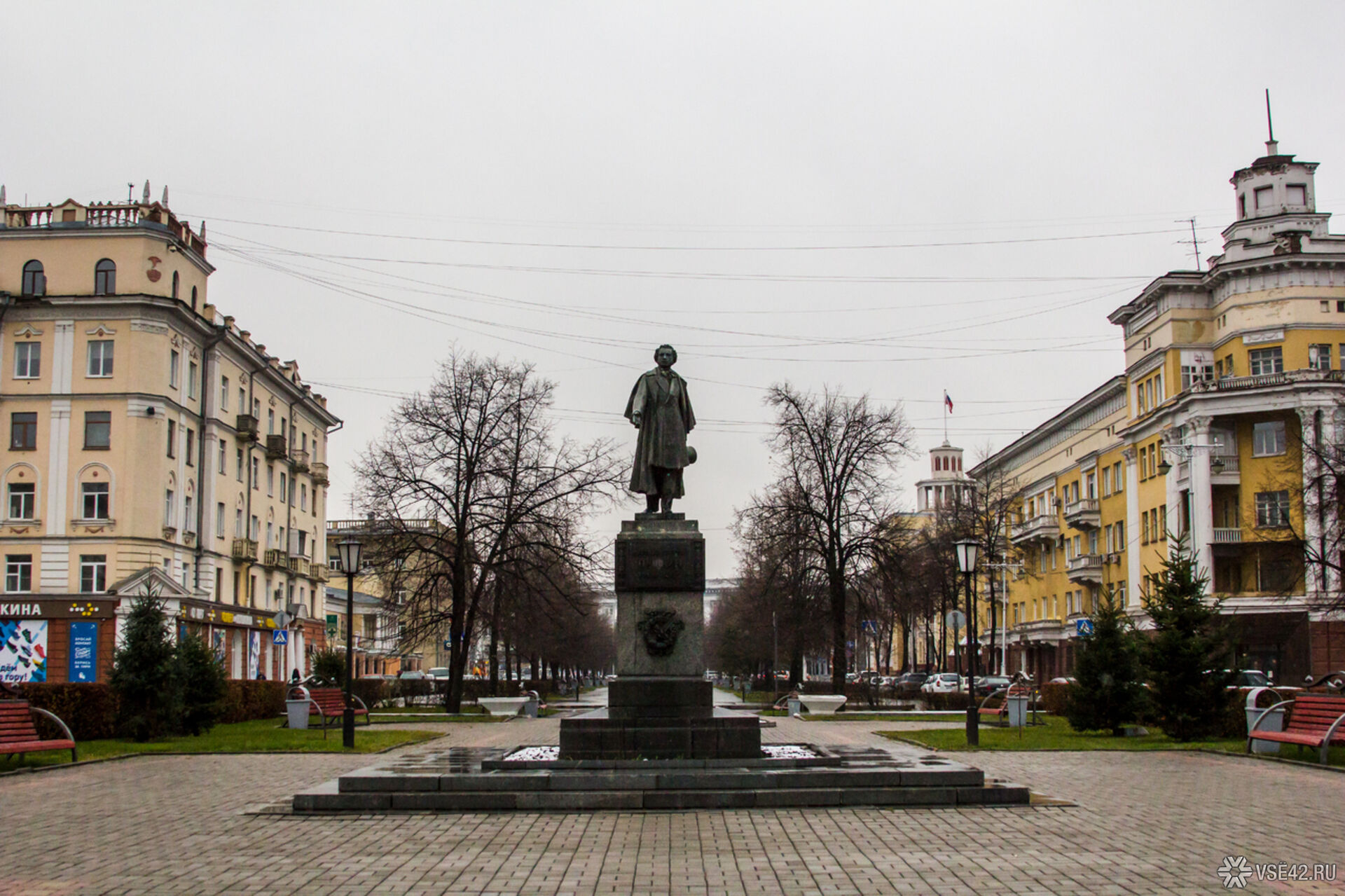 Площадь Пушкина Кемерово