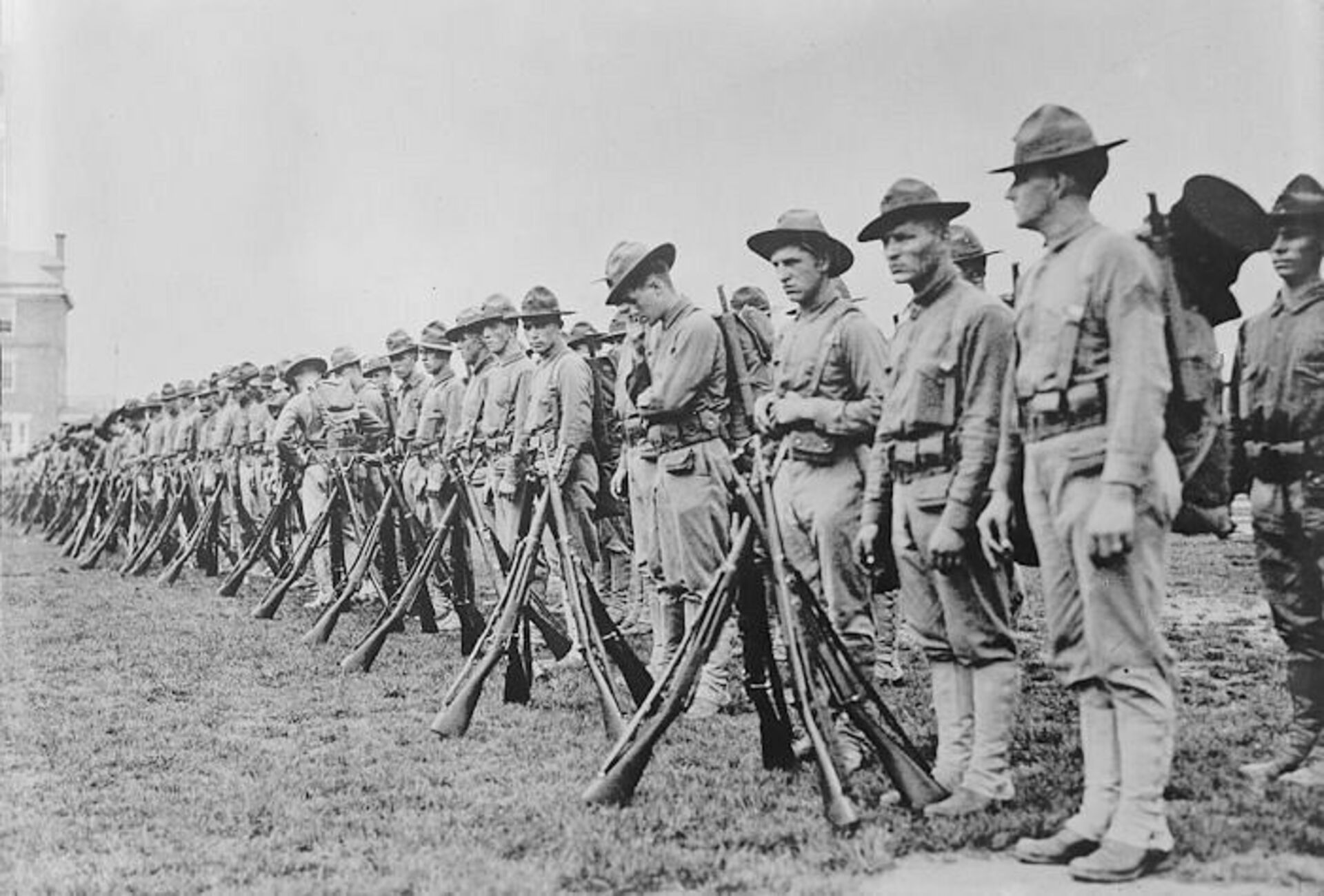Солдаты США В первой мировой войне