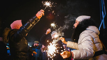 Кемеровчан в новогоднюю ночь ждёт большая дискотека на свежем воздухе