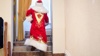 Дед Мороз из Челябинска сжег "ГАЗель" в новогоднюю ночь