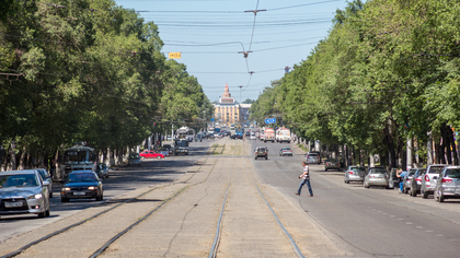 Движение транспорта временно прекратилось в Новокузнецке из-за велопробега