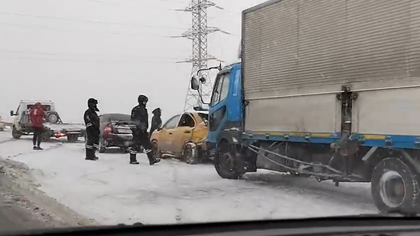 Череда ДТП на участке кузбасской трассы потрясла автолюбителей