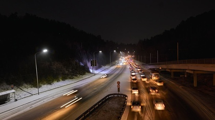 Огромные пробки образовались в Кемерове