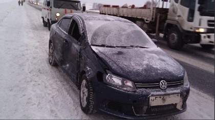 ДТП с пострадавшим произошло на кузбасской трассе