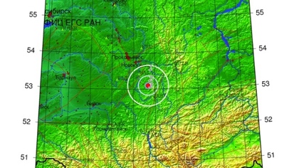 Природное землетрясение произошло в Таштагольском районе