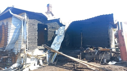 Мать двоих детей сгорела ночью в Кузбассе