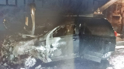Беловчанин сжег автомобиль жены бывшего сокамерника из-за мести