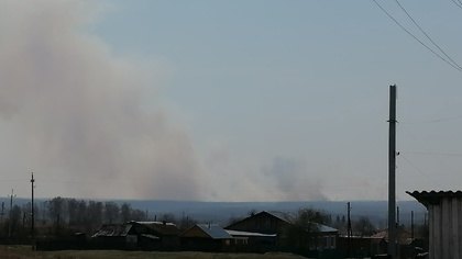 Соцсети: леса загорелись рядом с кузбасским селом