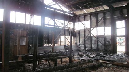 Пожар на кемеровской пилораме оказался делом рук поджигателя