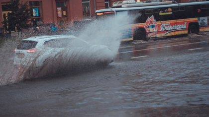 Дожди осложнят движение на кемеровских улицах