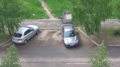Кемеровчанин пожаловался на неправильную парковку автомобиля с прицепом