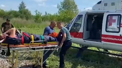 Вертолет экстренно доставил в Кемерово беременную пациентку