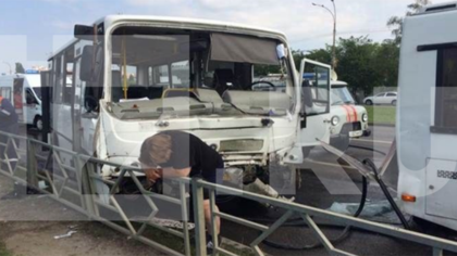 Пятеро взрослых и один ребенок пострадали в ДТП с автобусами в Липецке