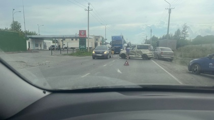 Авария спровоцировала в Кемерове километровую пробку