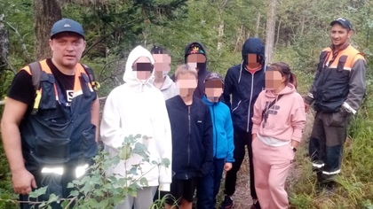 Шесть подростков заблудились в горах в Шерегеше