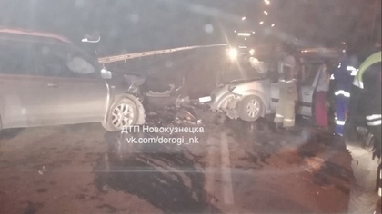 Соцсети: четыре человека пострадали в ДТП на новокузнецком шоссе