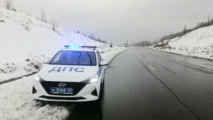 Снег обрушился на юг Кузбасса