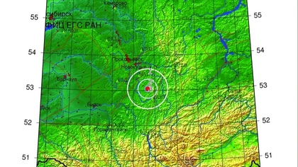 Землетрясение с интенсивностью больше 3 произошло в Кузбассе